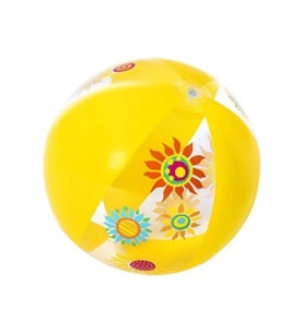 Bestway 51 Cm Şeffaf Desenli Deniz Topu