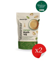 Minnettar Fıstıklı Kahve 2 X 165 gr ( 2 Paket )