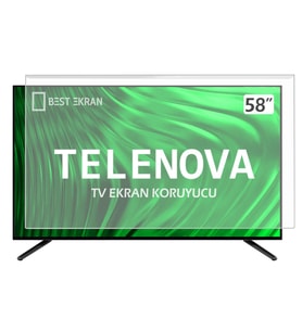 TELENOVA Revo 58" inç Ekran Koruyucu