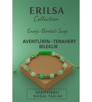 Sertifikalı Terahertz Aventurin Doğal Taş Bileklik - Enerji Bereket Sevgi Taşı (Çok Renkli)