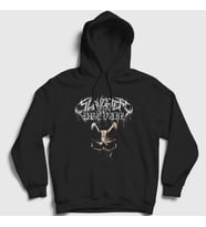 Presmono Unisex Siyah Demonic Mask Slaughter To Prevail Kapüşonlu Sweatshirt 458077tt
