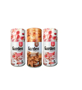 Garden Oda Kokusu Hava Temizleyici Parfüm Esansı + Gizemli Doğu Parfüm Oda Spreyi 260 ml x 3 Adet