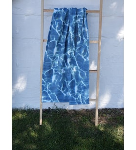 Kadife 70x140 cm Unisex Renkli Desenli Plaj Havlusu Baveno