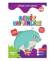 Hayvan Dostlarımız - Deniz Hayvanları Seviye 4 (5-6 Yaş)