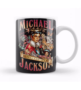 Music King Of Pop Mıckael Jackson Kupa Bardak Porselen