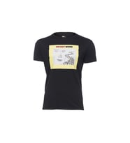 Biggdesign Faces Do not Work Erkek T-Shirt (Siyah)