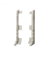 Linela Pvc Süpürgelik Melton Meşe - LNL409 Bitiş Kapağı Aksesuarı (1 Paket - 2 Adet)
