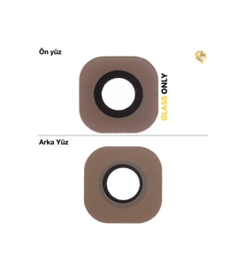 Samsung Galaxy S6 Kamera Lensi Kamera lensi sade lens kamera camı kamera merceği
