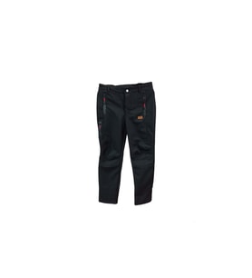 Siyah Softshell Pantalon İçi Polarlı Gizli Fermuarlı