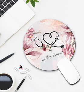 Kişiye Özel Hemşire Tasarımlı Mouse Pad 015