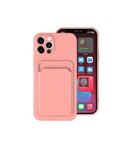 Apple iPhone 12 Pro Uyumlu Kılıf Zore Ofix Kapak (Pembe)