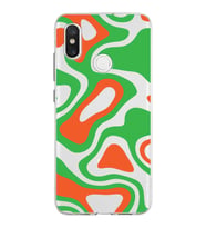 Xiaomi Mi 8 Uyumlu Kapak Renkli Desen Tasarımlı Şeffaf Silikon Kılıf