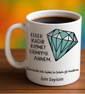Komik - Esprili Kupaa Bardakk Kıymetim Bilinmiyor Yazılı Komik Kupaa Bardakk