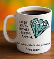 Komik - Esprili Kupaa Bardakk Kıymetim Bilinmiyor Yazılı Komik Kupaa Bardakk