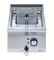 Electrolux Professional Endüstriyel 7 Lt Elektrikli Set Üstü Fritöz, 1 V- Tip Hazneli, Isıtıcılar Hazne Dışında, 1 Sepetli, Derinlik 730 Mm - 400 Mm E7FRED1B00