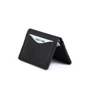 GERZONE HANDMADE HAKİKİ DERİ KARTLIK (Siyah)