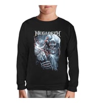 Megadeth Siyah Çocuk Sweatshirt