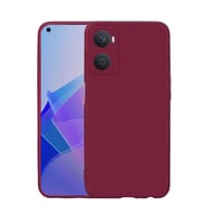 Oppo A96 4G Kılıf Zore Mara Lansman İç Yüzeyi Kadife Kılıf (Koyu Mor)
