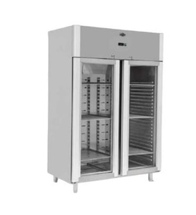 Empero EMP.140.80.03 Dik Tip GN Buzdolabı (Fanlı) - Çİft CAM Kapılı - 1400 Litre
