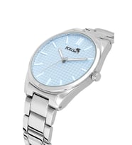 Polo Air Erkek Spor Kol Saati Gümüş Mavi Renk PL-7038E4x (Mavi-Gümüş)