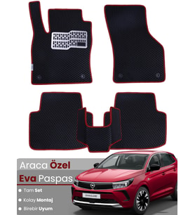 OPEL GRANDLAND (2024-2025) Uyumlu EVA Paspas Tam Set–Araca Özel,Kolay Montaj,Oto Paspas