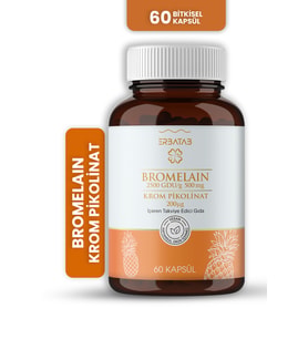 Erbatab Bromelain Krompikolinat 60 Kapsül