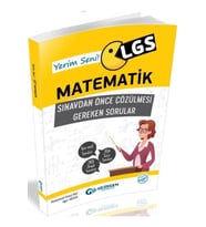Gezegen Yayınları Lgs Yeri·M Seni· Matemati·K Sınavdan Önce Çözülmesi Gereken Sorular