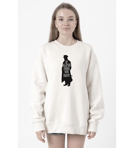 Peaky Blinders Alfie Dies Halloween Beyaz Kadın 2ip Sweatshirt