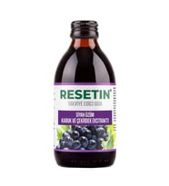 Resetin Şurup 250ml - Kırmızı Üzüm Kabuk ve Çekirdek Ekstresi