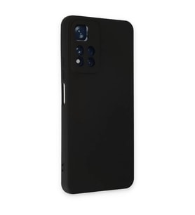 Xiaomi Redmi Note 11 Pro Plus 5g Kılıf Nano İçi Kadife Silikon - Siyah