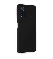 Xiaomi Redmi Note 11 Pro Plus 5g Kılıf Nano İçi Kadife Silikon - Siyah