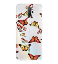 PrintiFy Oppo A5 2020  ile Uyumlu 1mm Slim Fit Water Color 2 Baskılı Şeffaf  Kılıf