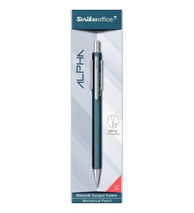 SCRIKSS ALPHA VERSATİL KALEM 0.7 ŞEFFAF AMBALAJ MAVİ