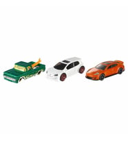 Hot Wheels 3'lü Araba Seti - 1:64 Ölçekli Die-Cast Metal Model Araçlar