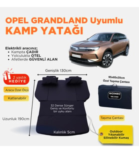 Woinbo Kamp Yatağı – Opel Grandland Uyumlu