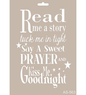 Cadence New Stencil Collection A4 AS-563 