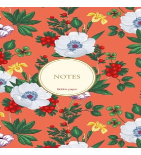 Bez Ciltli Çizgili Defter 1