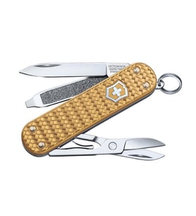 Victorinox VT 0.6221.408G Classıc SD Alox 58MM Çakı, Gold (Altın)