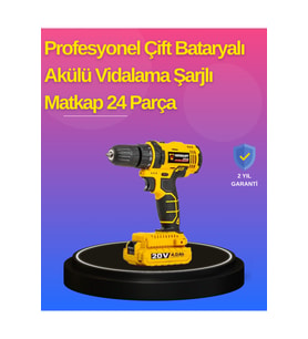 Hafif ve Ergonomik 12V Kablosuz Matkap