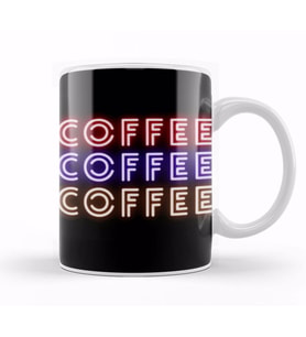 Funny Coffee Drinks Art Lover Gift Quote Kupa Bardak Porselen