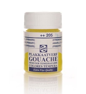 Talens Guaj Boya 205 Lemon Yellow (Primary) 