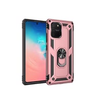 Samsung Galaxy A91 (S10 Lite) Uyumlu Kılıf Zore Vega Kapak (Rose Gold Altın)