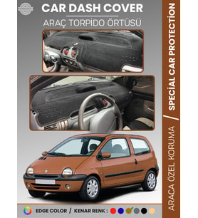 RENAULT TWINGO 1 (1998-2007) Torpido Örtüsü Ön Göğüs Koruma Torpido Koruma Birebir Uyum Kaymaz