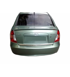 Hyundai Accent Era Formlu Krom Bagaj Alt Çıta Paslanmaz Çelik