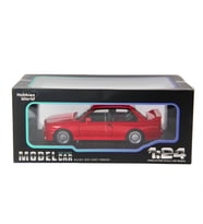 Hobbiez World Bmw M3 E30 Premium Die-Cast Kırmızı 1/24 Model Araba