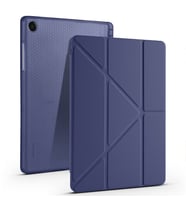 Fuchsia Galaxy Tab A11 Plus ile Uyumlu Kalem Bölmeli Tri Folding Kılıf
