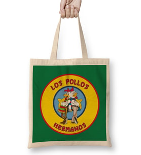 Los Pollos Hermanos Logo Bez Çanta Uzun Saplı