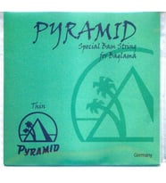 Pyramid 004/PİB İnce Bam Teli (12 Adet)  Gümüş Kaplama Hassas Sarım Derin Baslar ve Net Tını Karakteri