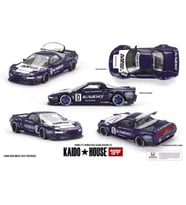 Mini GT 173 Kaido House Honda NSX Kaido Racing V2 1/64 Model Araba (Lacivert)