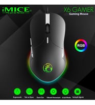 TechTic iMice RGB E-Sport X6 Gaming Mouse Gamer Işıklı Kablolu Oyuncu Mouse